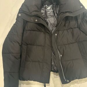 Macy's Black Puffer Jacket